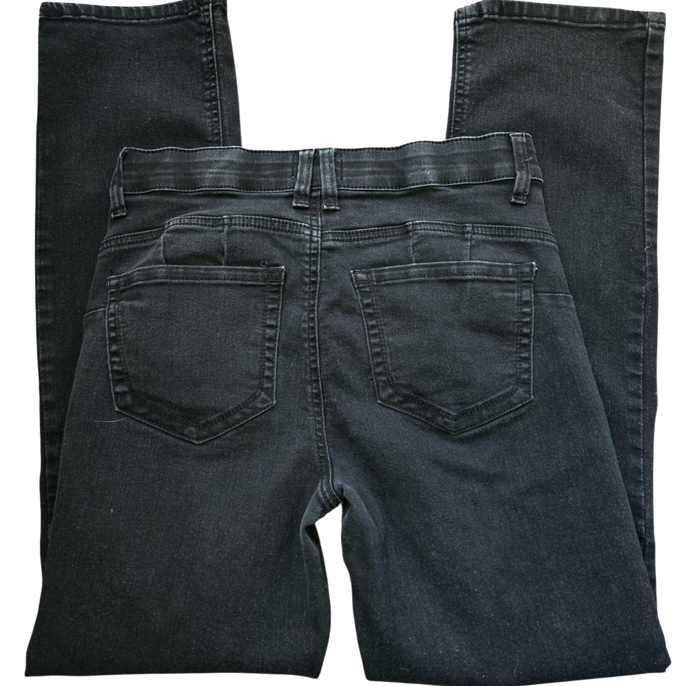 Angels Women's Sculpt Mini Boot  Jeans in Black